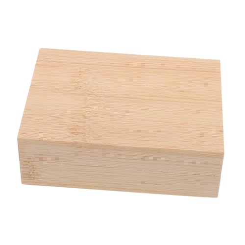 Parliky Holz Spielkarten Aufbewahrungsbox aus Natürlichem Holz Glatte Oberfläche Stoßfestes Design Vielseitiger Kartenhalter für Spielkarten und Kleine Gegenstände Praktische Universalbox von Parliky