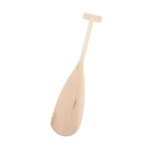 Parliky Holzpaddel Unisex Kanu Paddel mit Ergonomischem Griff Stabiles Paddel für Holzboote und Flöße Nachhaltiges Material Langlebiges Ruder für Wassersport von Parliky