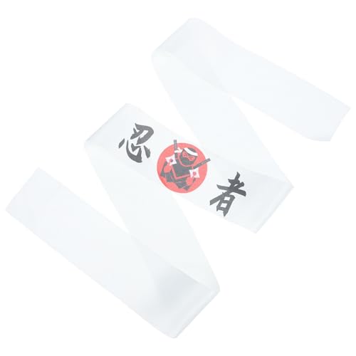 Parliky Japanisches Koch Stirnband Atmungsaktives Ninja Kopftuch für Männer Vielseitiges Accessoire für Sushi Einzigartiges und Kreatives Design Hautfreundlich und Schweißabsorbierend von Parliky