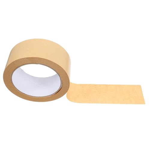 Parliky Kraftpapier Klebeband Wasserfreies Dichtungsband für Effektives Verpacken Binden und Verstärken von Hochviskoses Klebeband für Verschiedene Anwendungen von Parliky