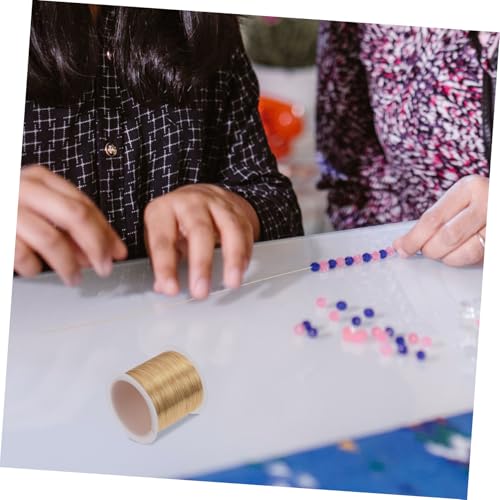 Parliky Kupferdraht Gauge Flexibel Biegsam Schmuckdraht für DIY Armband String Basteln Handarbeit Langlebig Rostfrei Geschenk für Schmuckperlen und Bastelarbeiten von Parliky