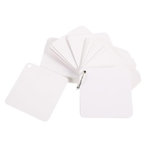 Parliky Leere Karteikarten mit Ringen Vorgelocht für DIY Lernkarten Notizen Flashcards zum Bemalen und Beschriften Praktisch Handlich für Schule Büro Reisen Parliky Leere Karteikarten mit Ringen Vorgelocht für DIY Lernkarten Notizen Flashcards zum Bemalen und Beschriften Praktisch Handlich für Schule Büro Reisen von Parliky