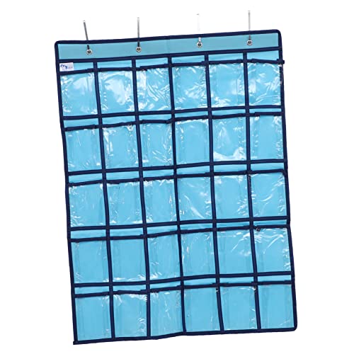 Parliky Leichter Wandhängender Klassenzimmer Pocket Chart Organizer mit Transparenten Taschen Praktische Aufbewahrung für Handys Taschenrechner und Lernkarten für Tür und Wandmontage Parliky Leichter Wandhängender Klassenzimmer Pocket Chart Organizer mit Transparenten Taschen Praktische Aufbewahrung für Handys Taschenrechner und Lernkarten für Tür und Wandmontage von Parliky