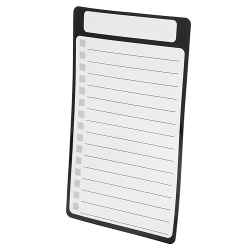 Parliky Magnetischer Kühlschrank Notizblock Pet Material Magnetische Einkaufs und To Do Liste für Kühlschrank Whiteboard Folie Praktische Notizen für Haushalt und Büro von Parliky