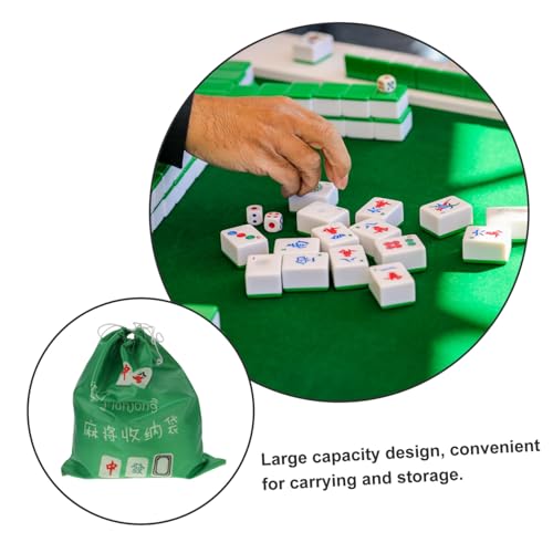 Parliky Mahjong Aufbewahrungstasche Kordelzug Beuteltasche Leicht Schutz Organizer Für Mahjong spielsteine Für Unterwegs Und Zuhause Parliky Mahjong Aufbewahrungstasche Kordelzug Beuteltasche Leicht Schutz Organizer Für Mahjong spielsteine Für Unterwegs Und Zuhause von Parliky