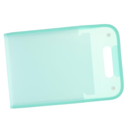 Parliky Mehrlagiger Akkordeon ordner Tragbarer Vertikaler Fächermappe mit Reißverschluss Wasserdichter Dokumenten organizer aus Kunststoff Multifunktionale Dateiablage für Schule Büro und von Parliky