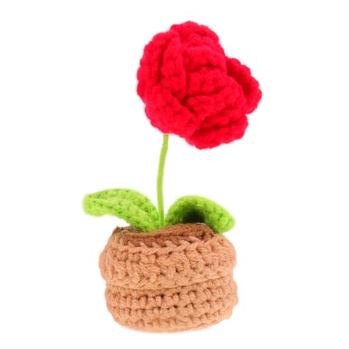 Parliky Mini Häkelblumen Topf Dekoration Anfängerfreundliches DIY Häkelset Kreative Handarbeit Blume Kleiner Häkelblumen Schmuck für Büro und Zuhause Parliky Mini Häkelblumen Topf Dekoration Anfängerfreundliches DIY Häkelset Kreative Handarbeit Blume Kleiner Häkelblumen Schmuck für Büro und Zuhause von Parliky