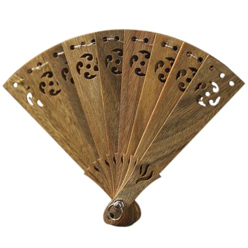 Parliky Mini Holzfächer Anhänger Vintage Handgefertigt Deko zum Aufhängen Filigranes Car Pendant und Retro Taschenanhänger Universeller Holzkunst Faltfächer für Damen Herren und Auto Parliky Mini Holzfächer Anhänger Vintage Handgefertigt Deko zum Aufhängen Filigranes Car Pendant und Retro Taschenanhänger Universeller Holzkunst Faltfächer für Damen Herren und Auto von Parliky