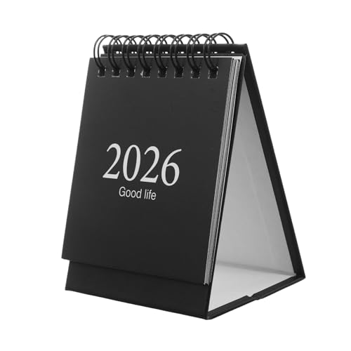 Parliky Mini Tischkalender Schwarz mit Chinesischem Mondkalender Faltbarer Schreibtischplaner für Büro und Zuhause Praktisch Multifunktional als Tagesplaner Notizblock und Elegante Parliky Mini Tischkalender Schwarz mit Chinesischem Mondkalender Faltbarer Schreibtischplaner für Büro und Zuhause Praktisch Multifunktional als Tagesplaner Notizblock und Elegante von Parliky