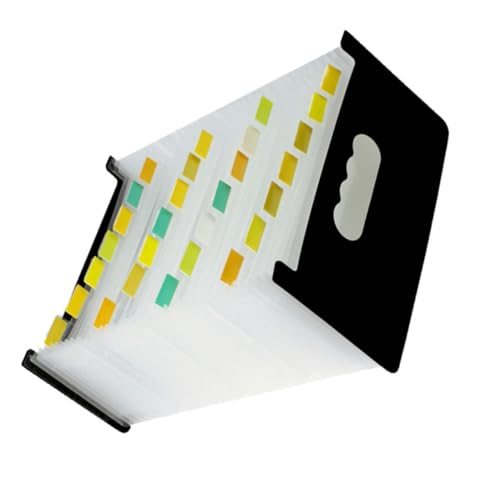 Parliky Multi Layer Fächermappe Faltbare Dokumententasche mit Fächern Tragbarer Ordner Organizer für Unterlagen Klein und Leicht für Büro Schule und Reise Label Etiketten für Schnelle Parliky Multi Layer Fächermappe Faltbare Dokumententasche mit Fächern Tragbarer Ordner Organizer für Unterlagen Klein und Leicht für Büro Schule und Reise Label Etiketten für Schnelle von Parliky