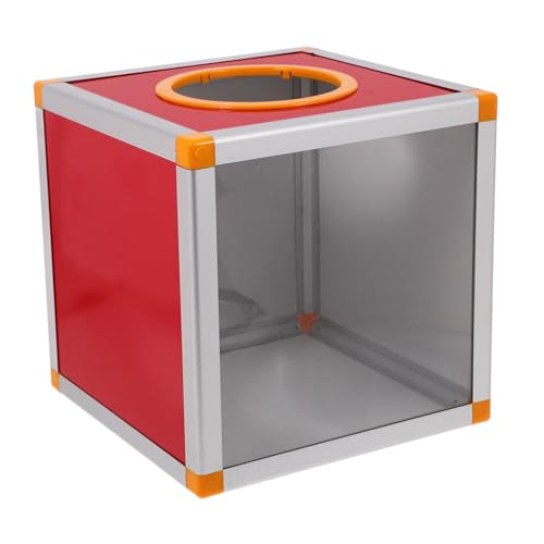 Parliky Multifunktionale Rote Raffle Box mit Transparentem Fenster Langlebige Aluminium MDF Konstruktion Großzügiges Fassungsvermögen für Spenden Abstimmungen und Partyspiele Parliky Multifunktionale Rote Raffle Box mit Transparentem Fenster Langlebige Aluminium MDF Konstruktion Großzügiges Fassungsvermögen für Spenden Abstimmungen und Partyspiele von Parliky