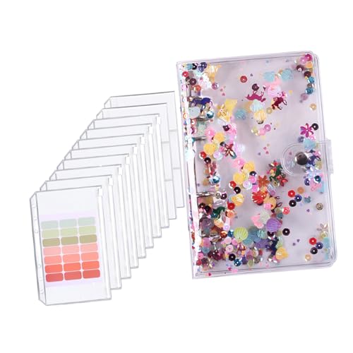 Parliky Multifunktionaler Budget Binder mit Reißverschlusstasche PVC Transparent Bunte Taschen Kartenfach Doppel Tasche Etiketten Vielseitiges Haushaltsbuch und Organisationszubehör Parliky Multifunktionaler Budget Binder mit Reißverschlusstasche PVC Transparent Bunte Taschen Kartenfach Doppel Tasche Etiketten Vielseitiges Haushaltsbuch und Organisationszubehör von Parliky