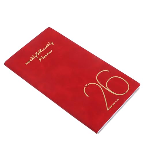 Parliky Notizblock-planer Für Reisende Im Taschenformat 2026, Kleines Notizbuch Mit Dicken Seiten, Elegantes Design Und Multifunktional Für Das Tägliche Tagebuchschreiben Im von Parliky