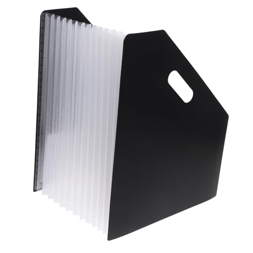 Parliky Ordner Organpaket Desktop-datei-organizer Standordner-organizer Für Den Schreibtisch Office-datei-organizer Unterlagen Aktentasche Zur Aufbewahrung Tragbar Lagerung Klein Black Pp von Parliky