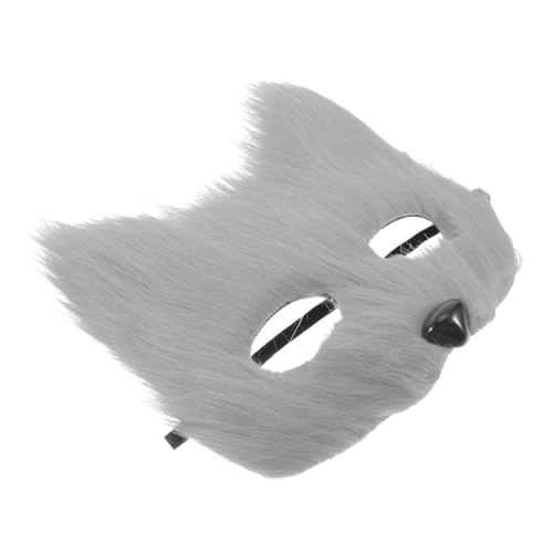 Parliky Pelzige Halbgesichts-fuchsmaske, Realistische Tiermaske Für Halloween, Maskerade, Party, Maske, Katze, Cosplay, Kostümzubehör Für Halloween, Karneval Parliky Pelzige Halbgesichts-fuchsmaske, Realistische Tiermaske Für Halloween, Maskerade, Party, Maske, Katze, Cosplay, Kostümzubehör Für Halloween, Karneval von Parliky