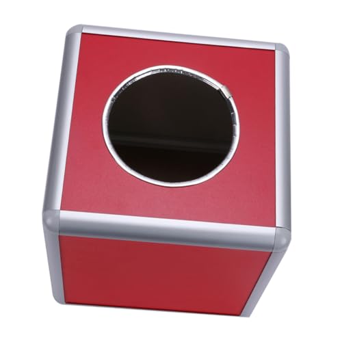 Parliky Rote Raffle Box aus Aluminiumlegierung Mittelgroß Undurchsichtige Wahlurne für Partys Büroveranstaltungen und Jahresfeiern Praktische Spenden und Farbe Farbe Parliky Rote Raffle Box aus Aluminiumlegierung Mittelgroß Undurchsichtige Wahlurne für Partys Büroveranstaltungen und Jahresfeiern Praktische Spenden und Farbe Farbe von Parliky