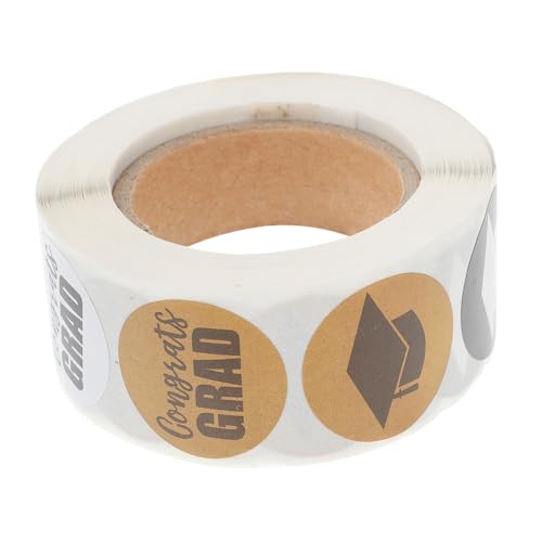 Parliky Runde Selbstklebende Graduation Sticker Goldfarbene Abschlussmuster Aufkleber für Umschläge Geschenke DIY Dekoration für Abschlussfeier Briefmarken Basteln Parliky Runde Selbstklebende Graduation Sticker Goldfarbene Abschlussmuster Aufkleber für Umschläge Geschenke DIY Dekoration für Abschlussfeier Briefmarken Basteln von Parliky
