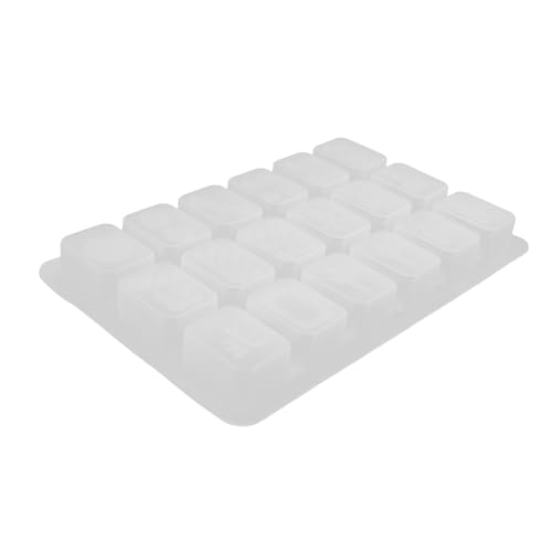Parliky Silikon Mahjong Form DIY Epoxidharz Gießform für Kreative Flexible Mahjong Spielsteine Langlebig Einfach zu Reinigen Geeignet für Individuelle Bastelprojekte und Spielsteine von Parliky