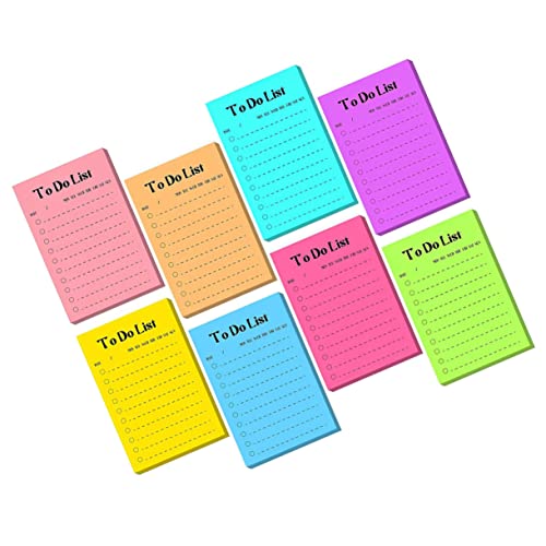 Parliky Teiliges Fluoreszierende Memo Pads Selbstklebend Tragbare To Do Listen Notizblöcke für Schule Büro Zuhause Reißbare Bunte Haftnotizen zur Planung und Erinnerung Parliky Teiliges Fluoreszierende Memo Pads Selbstklebend Tragbare To Do Listen Notizblöcke für Schule Büro Zuhause Reißbare Bunte Haftnotizen zur Planung und Erinnerung von Parliky