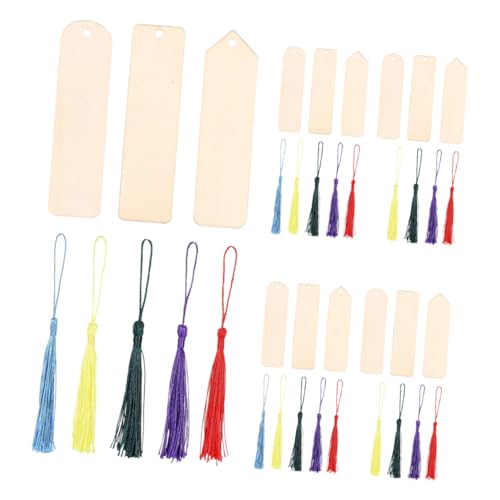 Parliky Teiliges Holz Lesezeichen Set Blanko DIY Lesezeichen mit Glatten Kanten Rechteckig Halbrund Dreieckig Arten Quasten für Basteln Karten Dekoration Geschenke Parliky Teiliges Holz Lesezeichen Set Blanko DIY Lesezeichen mit Glatten Kanten Rechteckig Halbrund Dreieckig Arten Quasten für Basteln Karten Dekoration Geschenke von Parliky