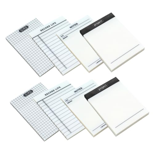 Parliky Teiliges mit Ablösbarem Kleber Multifunktionale Portable Memo Pads für Schule Büro und Zuhause Praktische Notizzettel für To Do Listen und Erinnerungen Parliky Teiliges mit Ablösbarem Kleber Multifunktionale Portable Memo Pads für Schule Büro und Zuhause Praktische Notizzettel für To Do Listen und Erinnerungen von Parliky