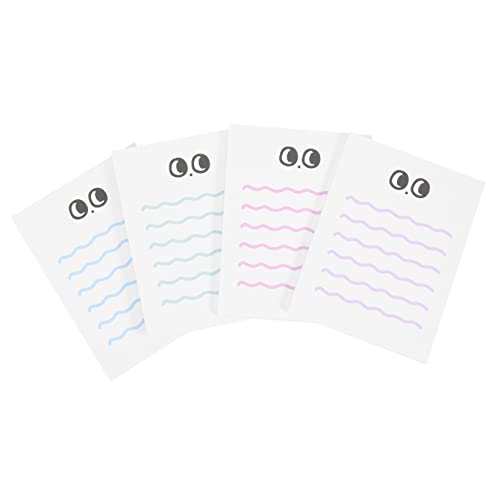 Parliky Notizblock-set Mit Cartoon-druck – 4-teiliges Papier Terminplanungspapier Für Schule Büro Parliky Notizblock-set Mit Cartoon-druck – 4-teiliges Papier Terminplanungspapier Für Schule Büro von Parliky