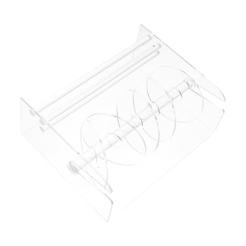 Parliky Verstellbarer Acryl-aufroller für Transparenter Etiketten Stickerhalter Robuster Organizer für Büro Zuhause Kompakte mit Einfache Langlebiges Material Praktischer Desktopständer Parliky Verstellbarer Acryl-aufroller für Transparenter Etiketten Stickerhalter Robuster Organizer für Büro Zuhause Kompakte mit Einfache Langlebiges Material Praktischer Desktopständer von Parliky