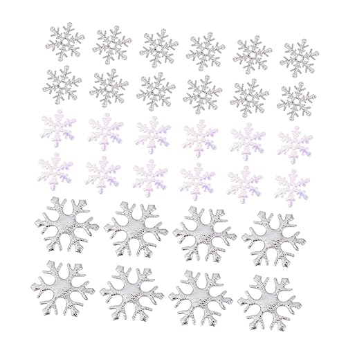 Parliky Weihnachtsdekoration Mit Schneeflocken 600 Stück Schneeflocken-konfetti Für Party-tischdekorationen Parliky Weihnachtsdekoration Mit Schneeflocken 600 Stück Schneeflocken-konfetti Für Party-tischdekorationen von Parliky