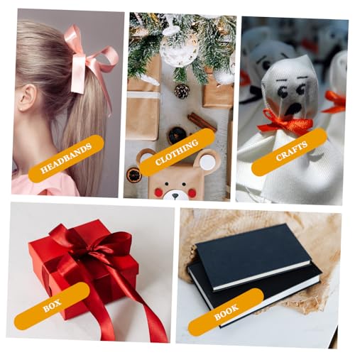 Parliky Weißes Chiffon Geschenkband mit Silbernen Schneeflocken Breit Weiches Knitterfreies Deko band für Weihnachtsgeschenke Basteln und Festliche Winterdekoration von Parliky