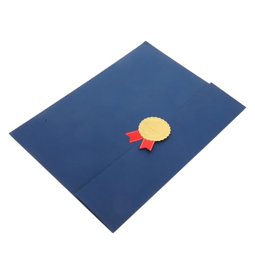 Parliky Zertifikatsmappe Gefaltet aus Langlebigem Elegante Urkundenhülle für Abschlusszeugnisse Auszeichnungsordner mit Goldfolie und Siegelaufklebern Einfache Handhabung für Schule und Parliky Zertifikatsmappe Gefaltet aus Langlebigem Elegante Urkundenhülle für Abschlusszeugnisse Auszeichnungsordner mit Goldfolie und Siegelaufklebern Einfache Handhabung für Schule und von Parliky