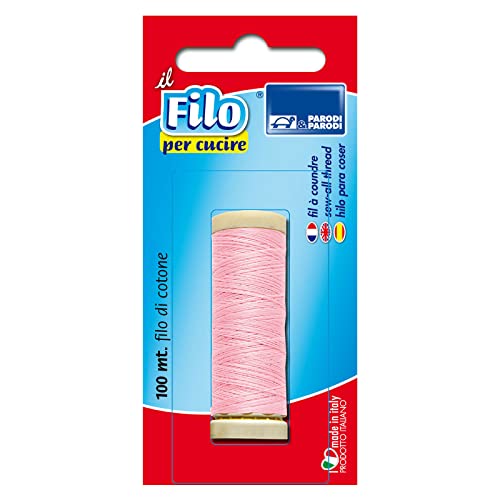 Parodi & Parodi 100 mt, Garnrolle aus Baumwolle, Farbe Rosa, für Punkte in Italien Art. 664 Parodi& Parodi, Unica Parodi & Parodi 100 mt, Garnrolle aus Baumwolle, Farbe Rosa, für Punkte in Italien Art. 664 Parodi& Parodi, Unica von PARODI & PARODI