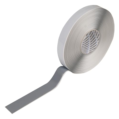 Parotec Doppelseitiges Butyl Klebeband, Selbstklebend Butylband, Selbstdichtendes ButylKleber, Butyldichtband, Flexible Abdichtung, Wasserdichtes, Butylschnur Dicke 2 mm, 30 mm x 14 m, Grau Parotec Doppelseitiges Butyl Klebeband, Selbstklebend Butylband, Selbstdichtendes ButylKleber, Butyldichtband, Flexible Abdichtung, Wasserdichtes, Butylschnur Dicke 2 mm, 30 mm x 14 m, Grau von Parotec