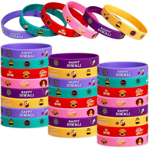 Happy Diwali Gummi-Armbänder, Happy Deepavali, Partyzubehör, Silikon-Armbänder, Happy Diwali, Geburtstagsparty, Gastgeschenke, Festival des Lichts, Partygeschenk, Goodie-Bag-Füllstoffe, Stuff Happy Diwali Gummi-Armbänder, Happy Deepavali, Partyzubehör, Silikon-Armbänder, Happy Diwali, Geburtstagsparty, Gastgeschenke, Festival des Lichts, Partygeschenk, Goodie-Bag-Füllstoffe, Stuff von ParsNuntio