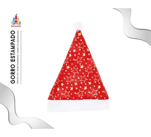 Partilandia Bedruckte Weihnachtsmütze Partilandia Bedruckte Weihnachtsmütze von Partilandia