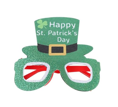 Partilandia Hut Happy St. Patrick's Day Brille (Einheitsgröße) von Partilandia