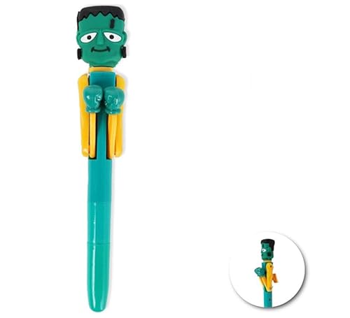Partilandia Packung mit 24 Kugelschreibern, grünes Monster Boxer, 17 cm Partilandia Packung mit 24 Kugelschreibern, grünes Monster Boxer, 17 cm von Partilandia