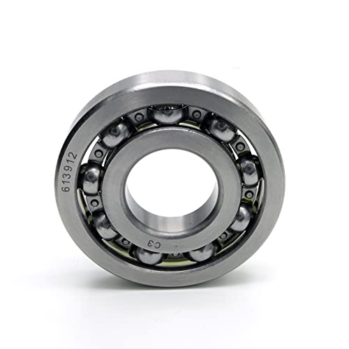 Parts and Parts Rillenkugellager 613912 c3, 25x62x12mm, DIN 625 ISO 15, Hochgeschwindigkeits-Radiallager, reibungsarm, leichtgängig, ideal für Fahrzeuggetriebe und Industriemaschinen von Parts and Parts
