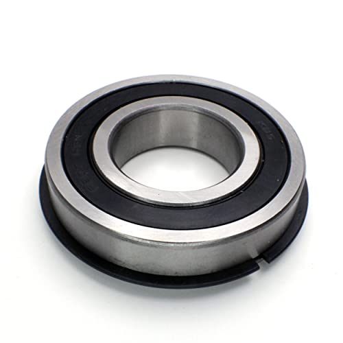 Parts and Parts Rillenkugellager 6207 NR 2RS, 35x72x17mm, DIN 625 ISO 15, Hochgeschwindigkeits-Radiallager, reibungsarm, leichtgängig, ideal für Fahrzeuggetriebe und Industriemaschinen von Parts and Parts