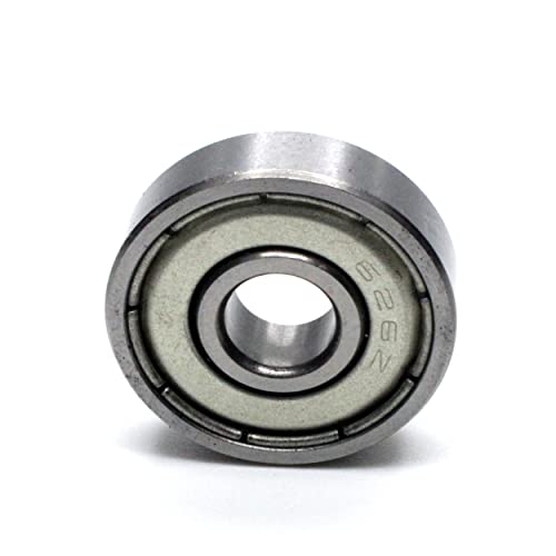 Parts and Parts Rillenkugellager 626 2Z, 6x19x6mm, DIN 625 ISO 15, Hochgeschwindigkeits-Radiallager, reibungsarm, leichtgängig, ideal für Fahrzeuggetriebe und Industriemaschinen von Parts and Parts