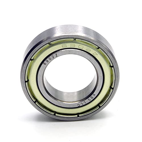 Parts and Parts Rillenkugellager 6902 2Z, 15x28x7mm, DIN 625 ISO 15, Hochgeschwindigkeits-Radiallager, reibungsarm, leichtgängig, ideal für Fahrzeuggetriebe und Industriemaschinen von Parts and Parts