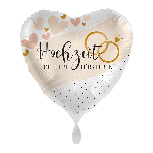 Party Austria Folienballon Hochzeitssballon Brautpaar Braut Bräutigam Mr Mrs Hochzeit Ballon (Herz Hochzeit) von Party Austria
