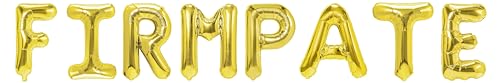 Party Austria Folienballon Schriftzug 35cm Höhe Buchstabenballon Taufe/Erstkommunion/Firmung/Konfirmation/Ruhestand/Pension Luftballon (Firmpate) von Party Austria