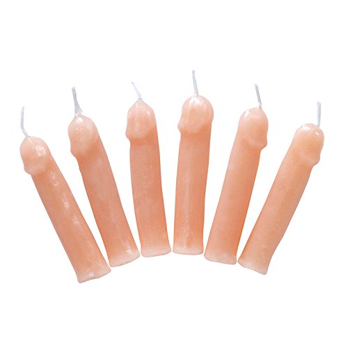 NEU Kerzen Penis, 6 Stk. NEU Kerzen Penis, 6 Stk. von Party Discount