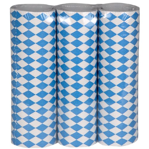 PARTY DISCOUNT NEU Luftschlangen Bayernraute, blau-weiß, 3 Rollen PARTY DISCOUNT NEU Luftschlangen Bayernraute, blau-weiß, 3 Rollen von Party Discount