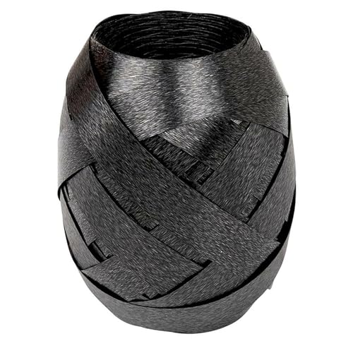 Party Discount Geschenkband, Polyband, 10mm Breite, 30m, schwarz, Schleifenband für Präsente, Deko, Basteln Party Discount Geschenkband, Polyband, 10mm Breite, 30m, schwarz, Schleifenband für Präsente, Deko, Basteln von Party Discount