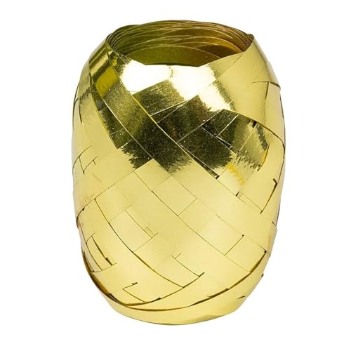 Party Discount Geschenkband, Polyband, 5mm Breite, 20m, gold glänzend, Schleifenband für Präsente, Deko, Basteln Party Discount Geschenkband, Polyband, 5mm Breite, 20m, gold glänzend, Schleifenband für Präsente, Deko, Basteln von Party Discount