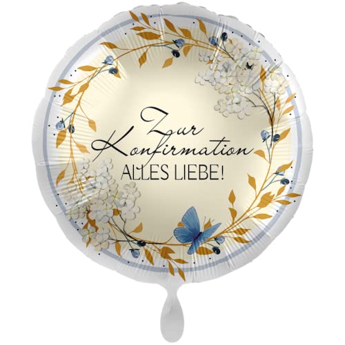 1 Folienballon Konfirmation Alles Liebe rund bunt 43 cm ungefüllt Ballongas geeignet 1 Folienballon Konfirmation Alles Liebe rund bunt 43 cm ungefüllt Ballongas geeignet von Party Factory