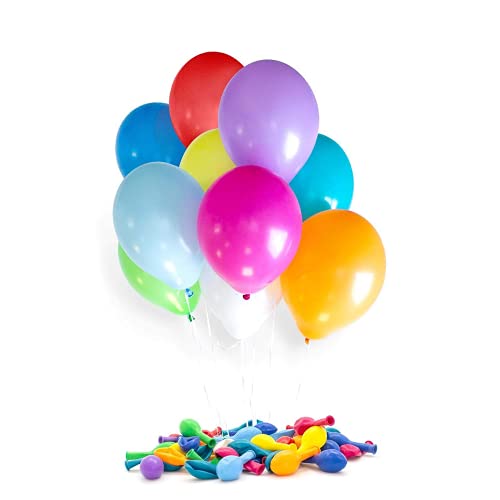150 Luftballons 25cm bunt, für Hochzeit und Party,Silvester, Karneval, Bunt Mehrfarbig, Latexballons, Heliumballons 150 Luftballons 25cm bunt, für Hochzeit und Party,Silvester, Karneval, Bunt Mehrfarbig, Latexballons, Heliumballons von Party Factory