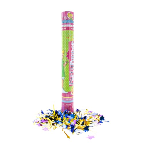 Party Factory `Bibi Blocksberg´ Party Popper 1er Set, 40 cm Konfettikanone mit bunt schimmerndem Konfetti, bis zu 8 m Flughöhe Party Factory `Bibi Blocksberg´ Party Popper 1er Set, 40 cm Konfettikanone mit bunt schimmerndem Konfetti, bis zu 8 m Flughöhe von Party Factory