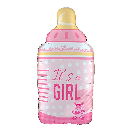 Party Factory Folienballon Babyflasche `It´s a girl´, 30x64cm, rosa, Heliumballon, Luftballon zur Geburt, Hurra ein Mädchen Party Factory Folienballon Babyflasche `It´s a girl´, 30x64cm, rosa, Heliumballon, Luftballon zur Geburt, Hurra ein Mädchen von Party Factory